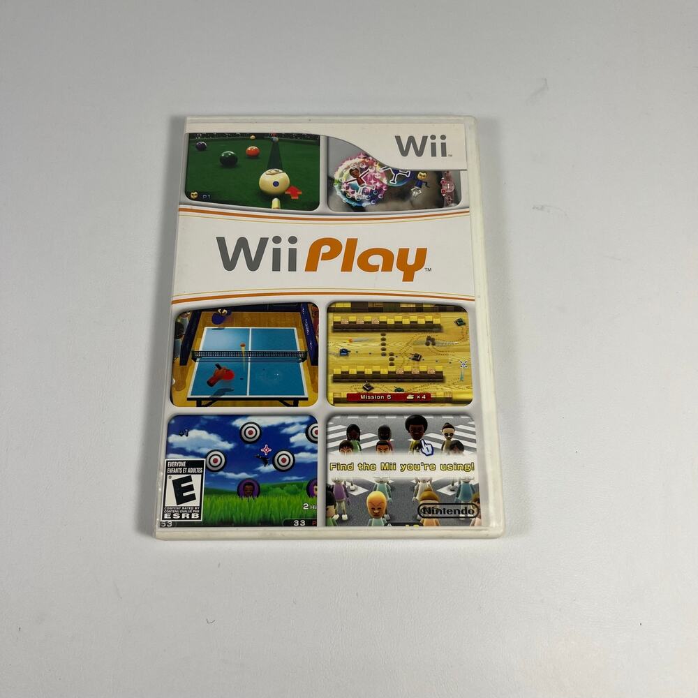 Wii Play Nintendo Wii Game Complete In Box Manual Included Tested Working